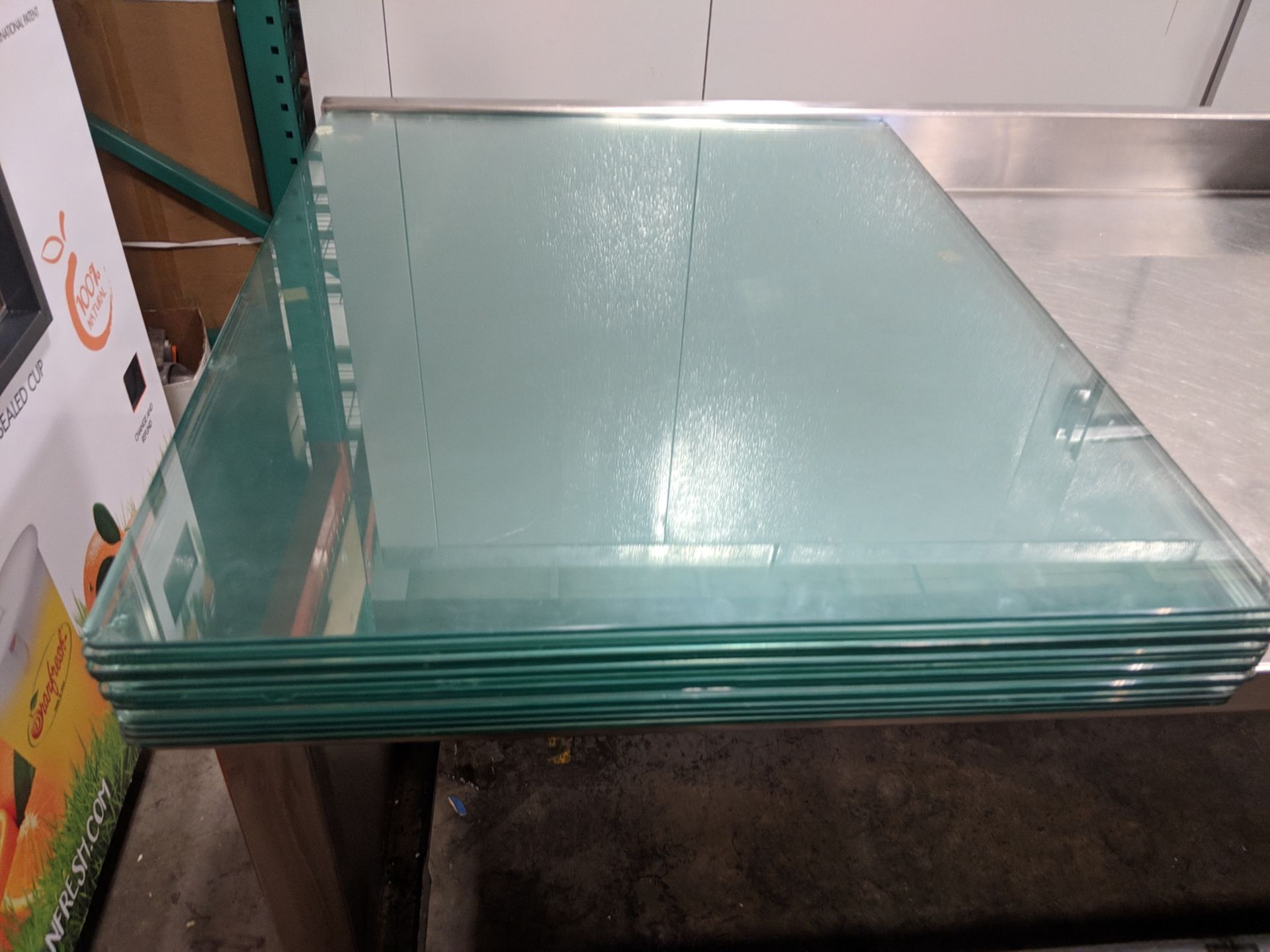 24" x 30" Glass Table Tops - Lot of 11 - Image 2 of 2