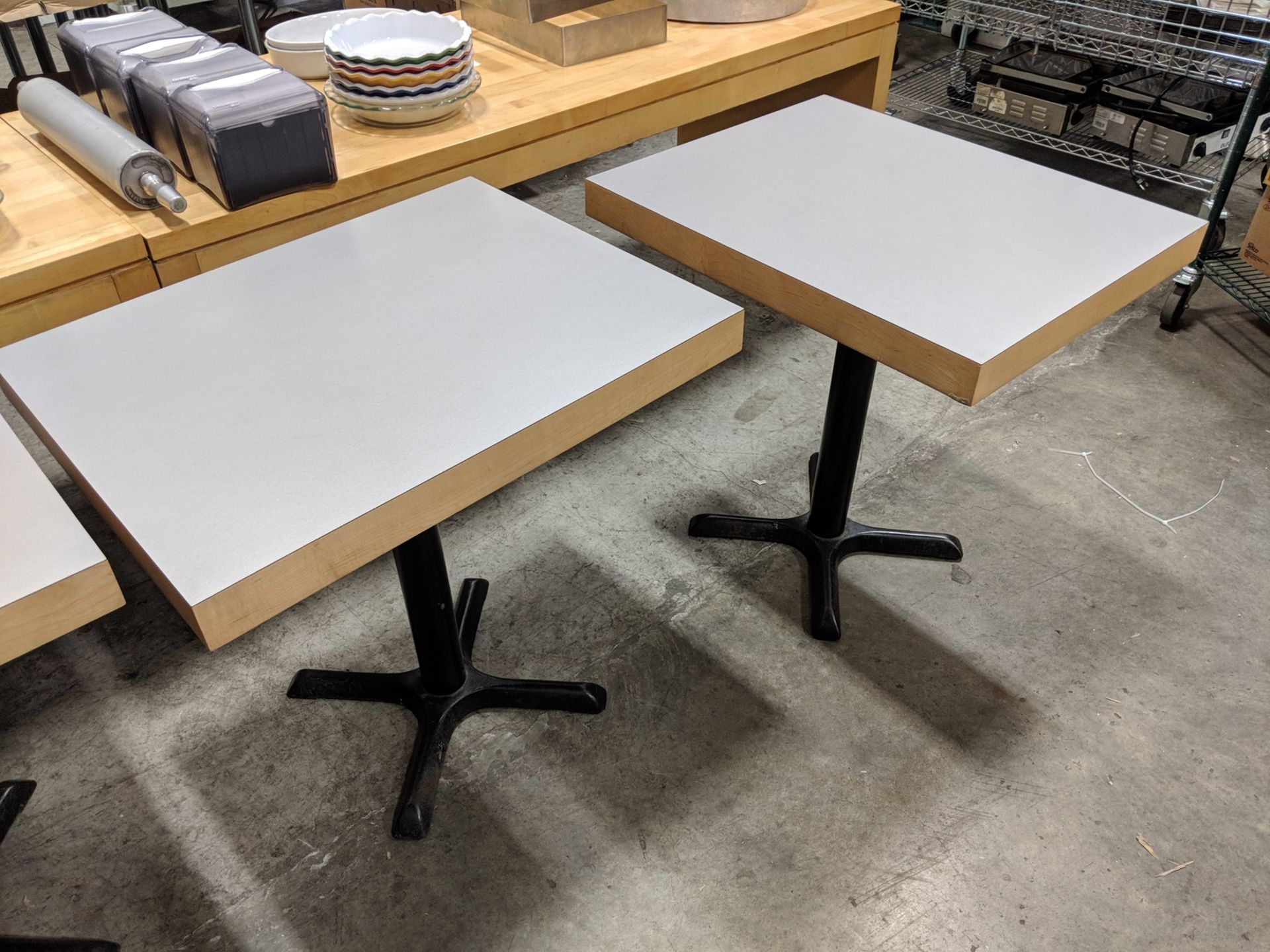 24" x 30" x 30" Dining Tables - Lot of 2 - Image 2 of 3