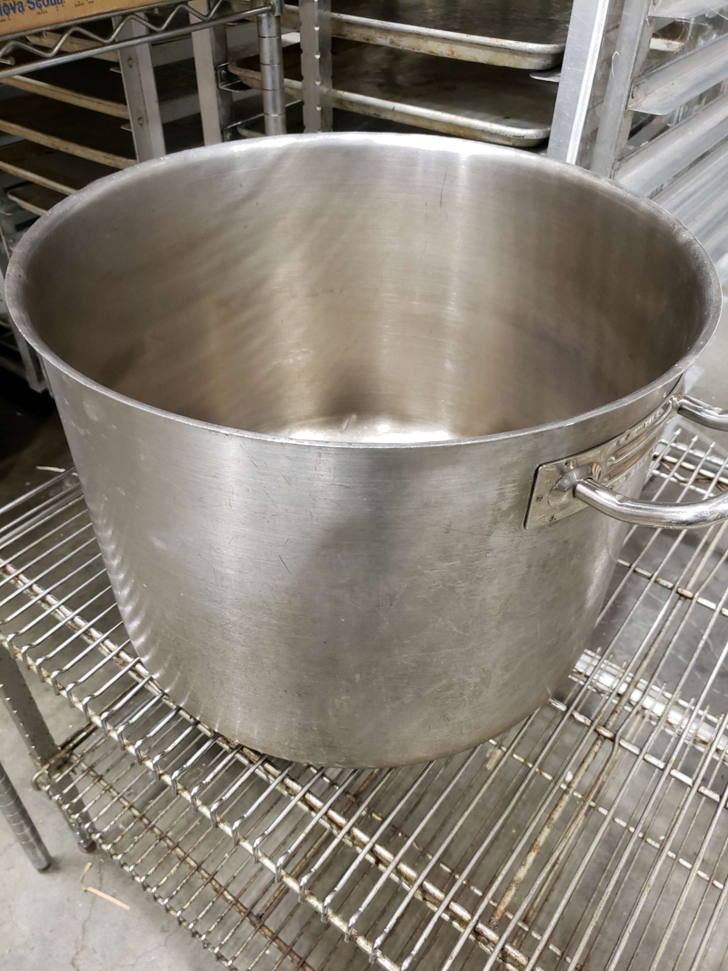 Stainless Stock Pot - Appears to be 32 QT