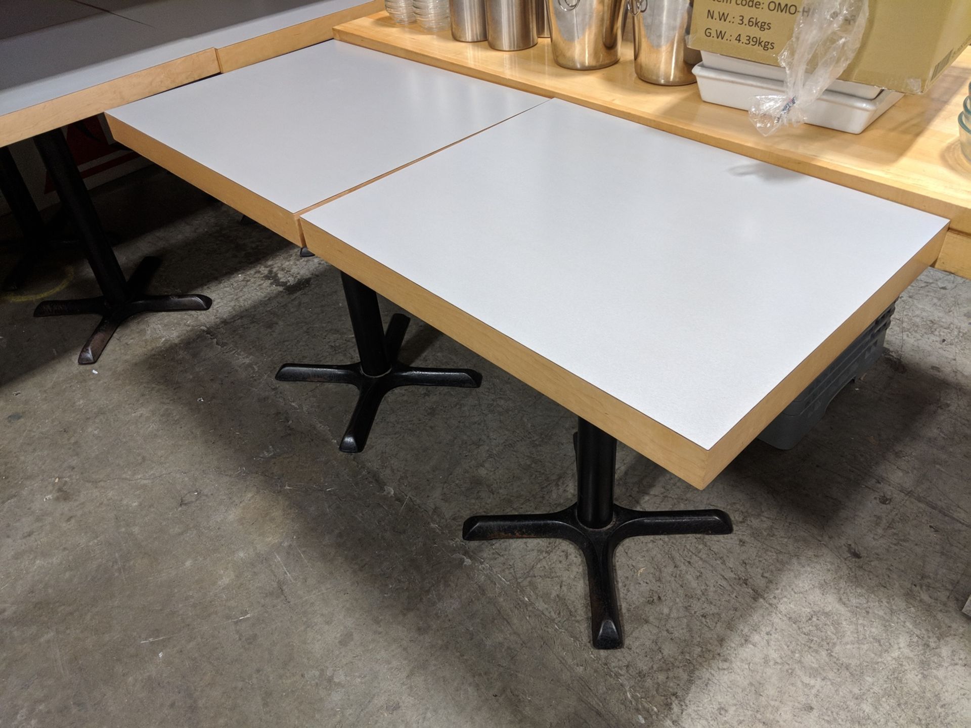 24" x 30" x 30" Dining Tables - Lot of 2