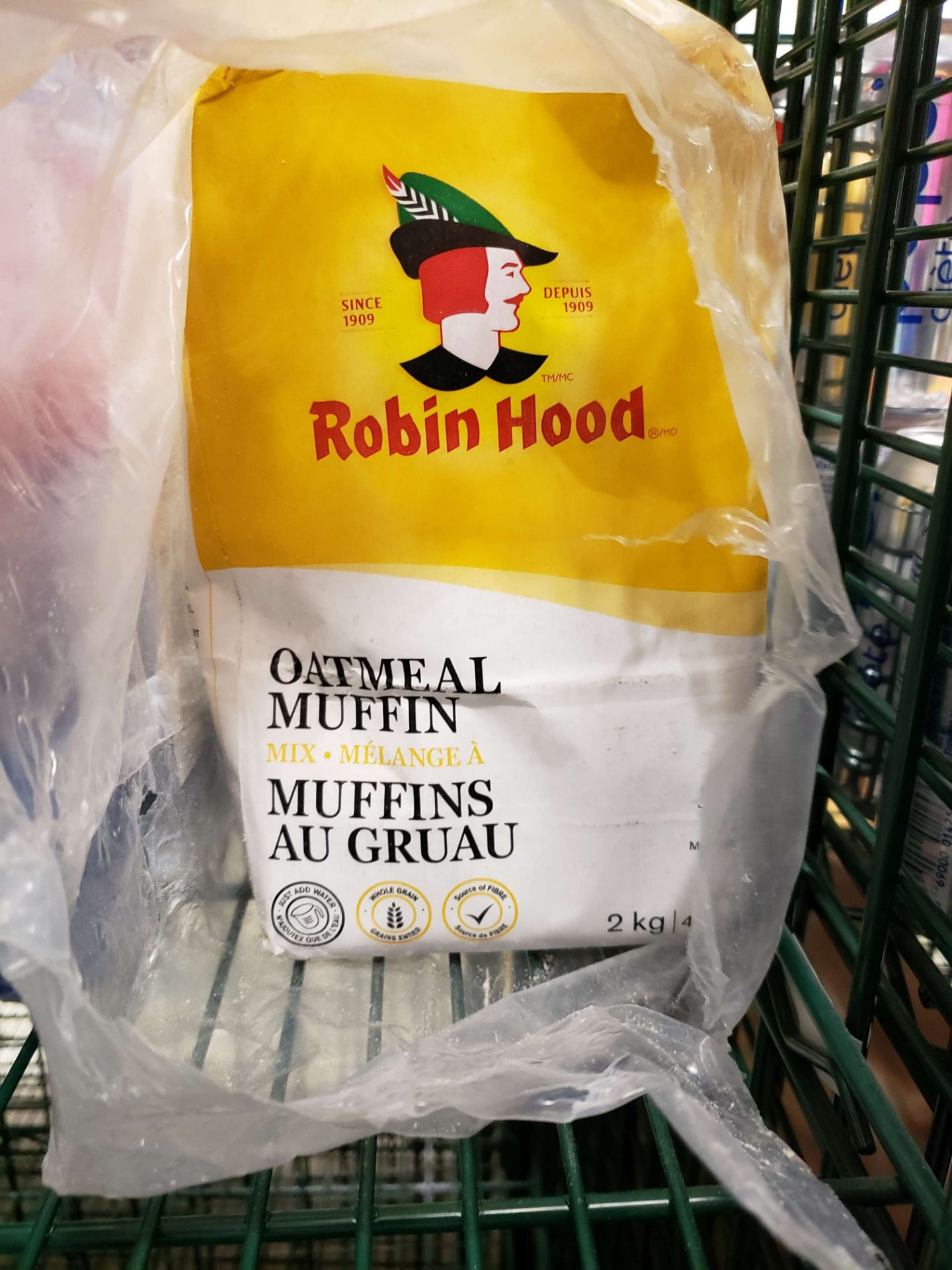 Robin Hood Oatmeal Muffin Mix - 5 x 2 kg Bags