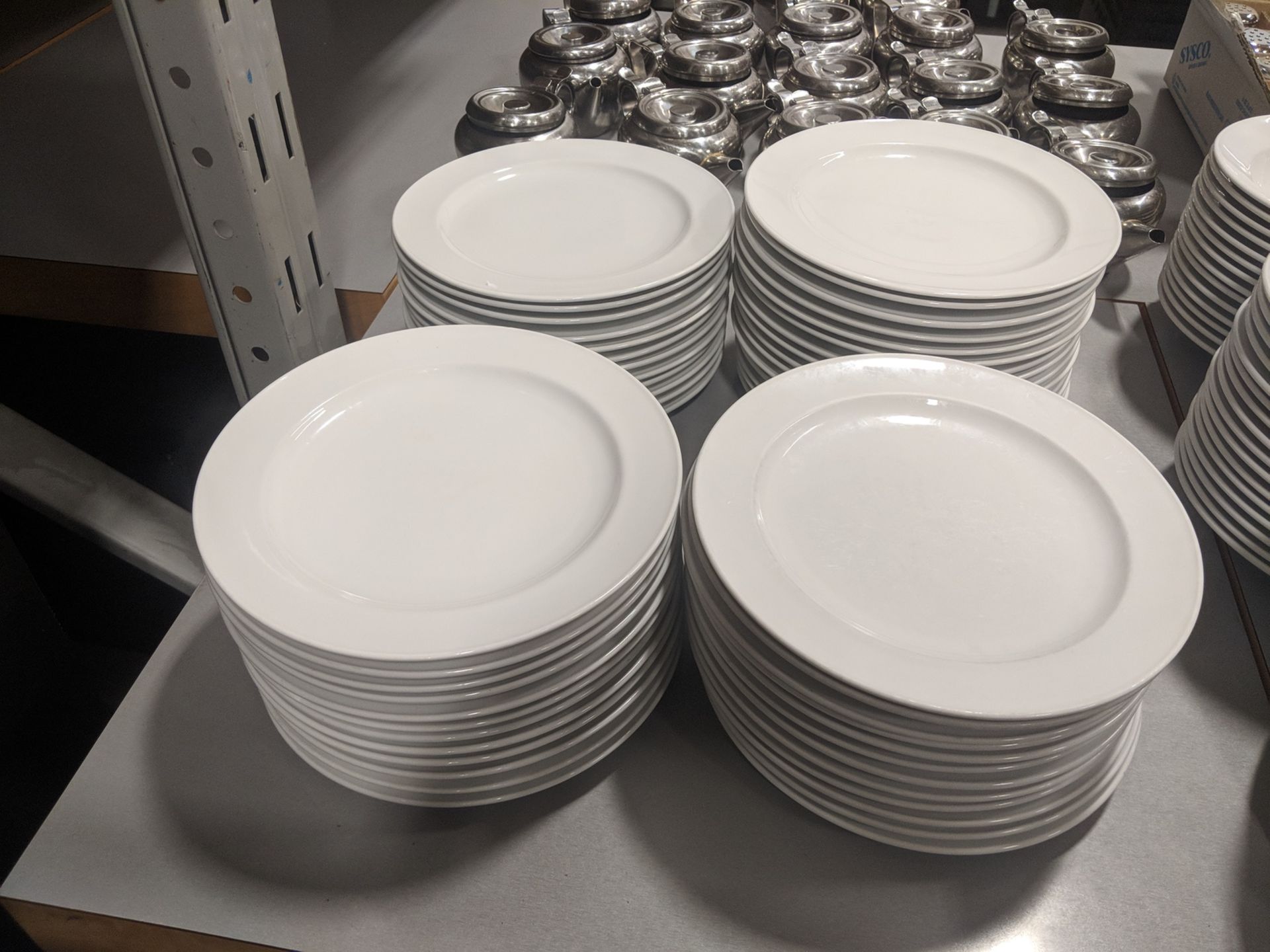 9" Porcelain Plates - Lot of 50 - Image 2 of 3