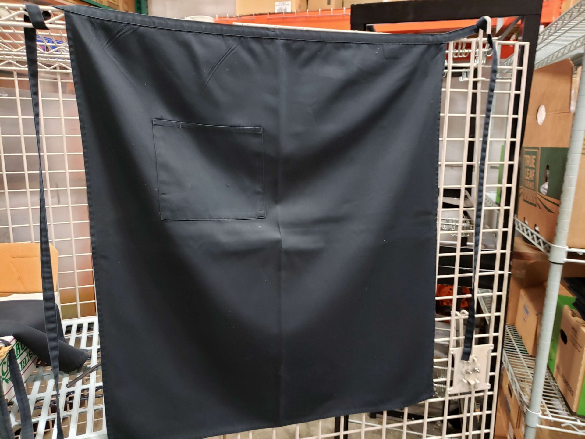 Black Waist Aprons - Lot of 11