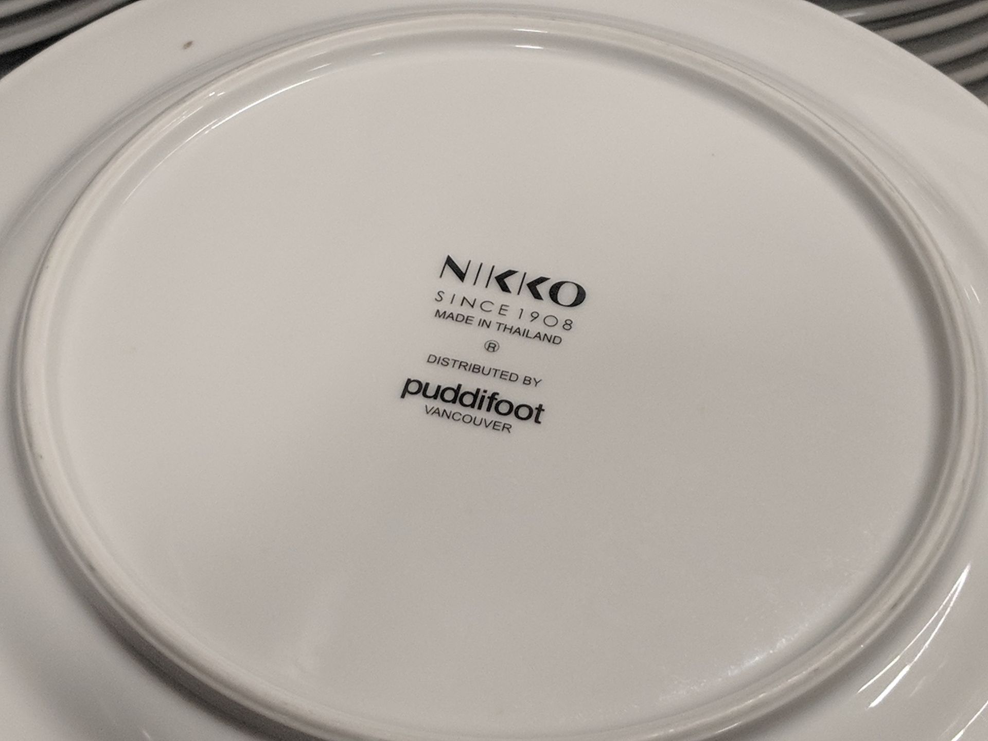 9" Porcelain Plates - Lot of 50 - Image 3 of 3