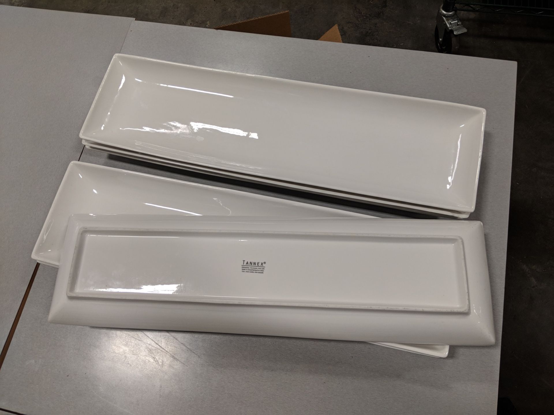 20" x 6" Ceramic Platters - Image 3 of 5