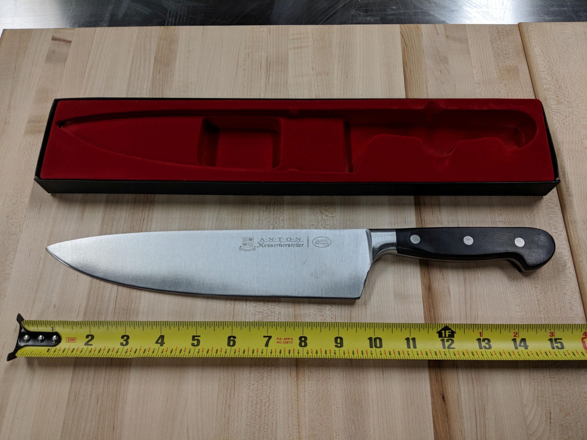 10” Premium Anton Medium Forged Cook's Knife