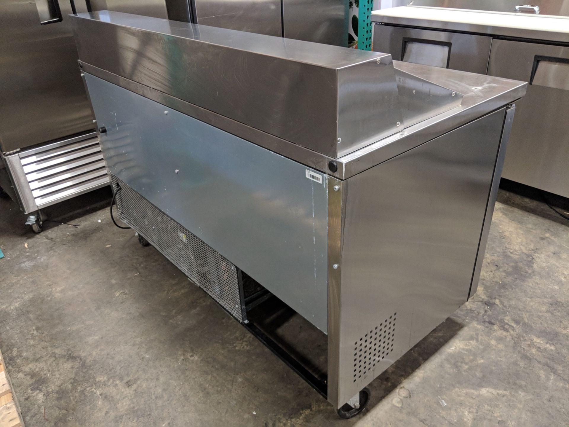 True 60" Sandwich Prep Table, model TSSU-60-16, serial #8996228 - Image 4 of 5