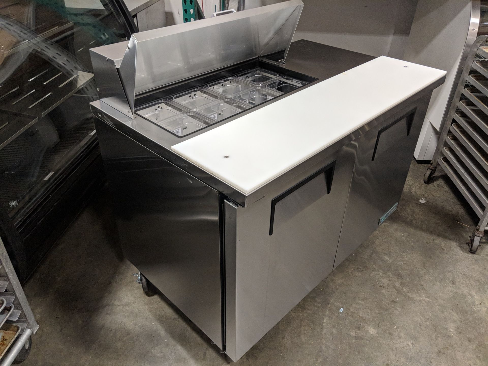 True 48" Sandwich Prep Table, model TSSU-48-08-HC - Image 2 of 9