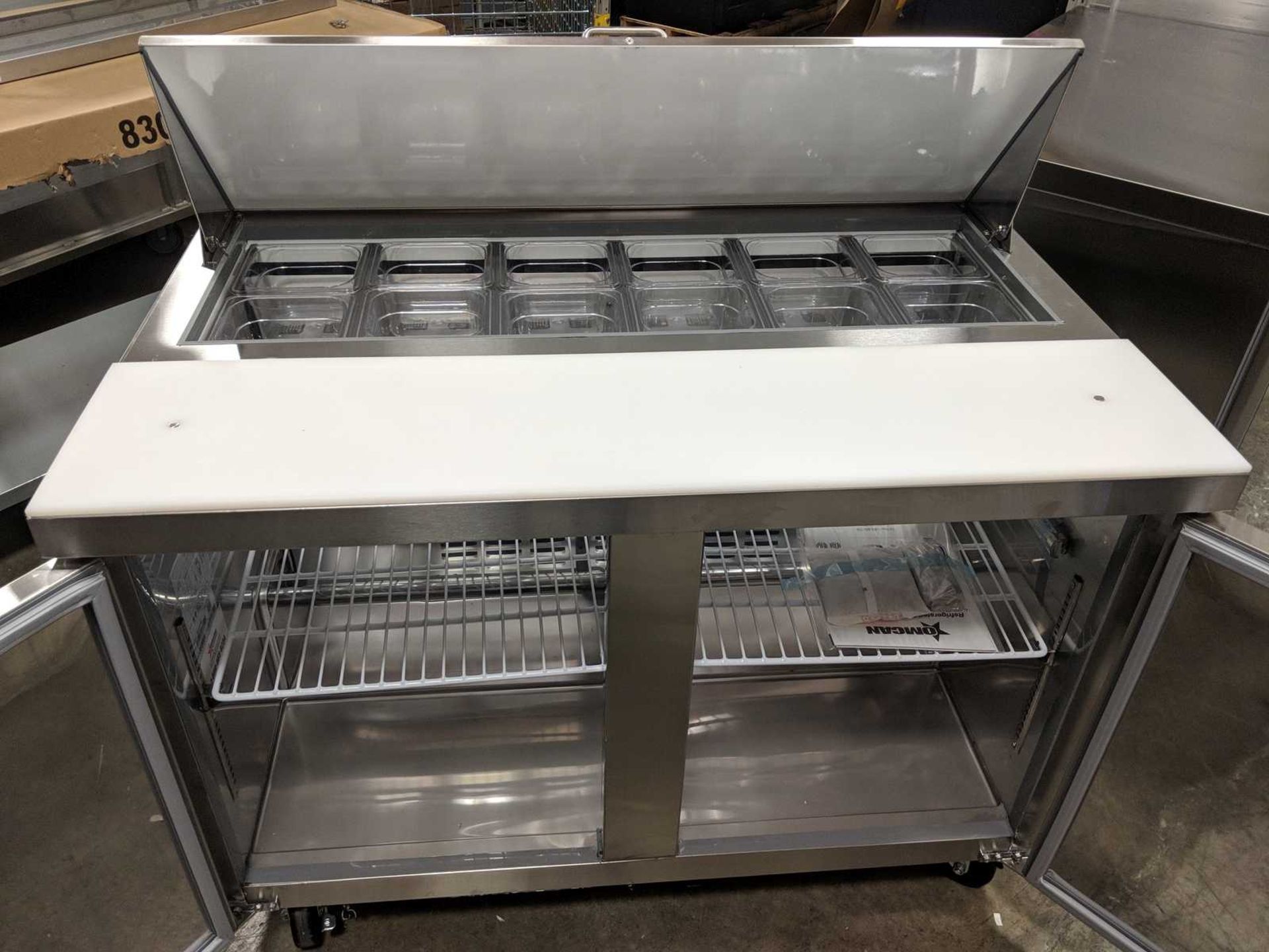 48" Salad/Sandwich Refrigerated Prep Table - Image 2 of 5