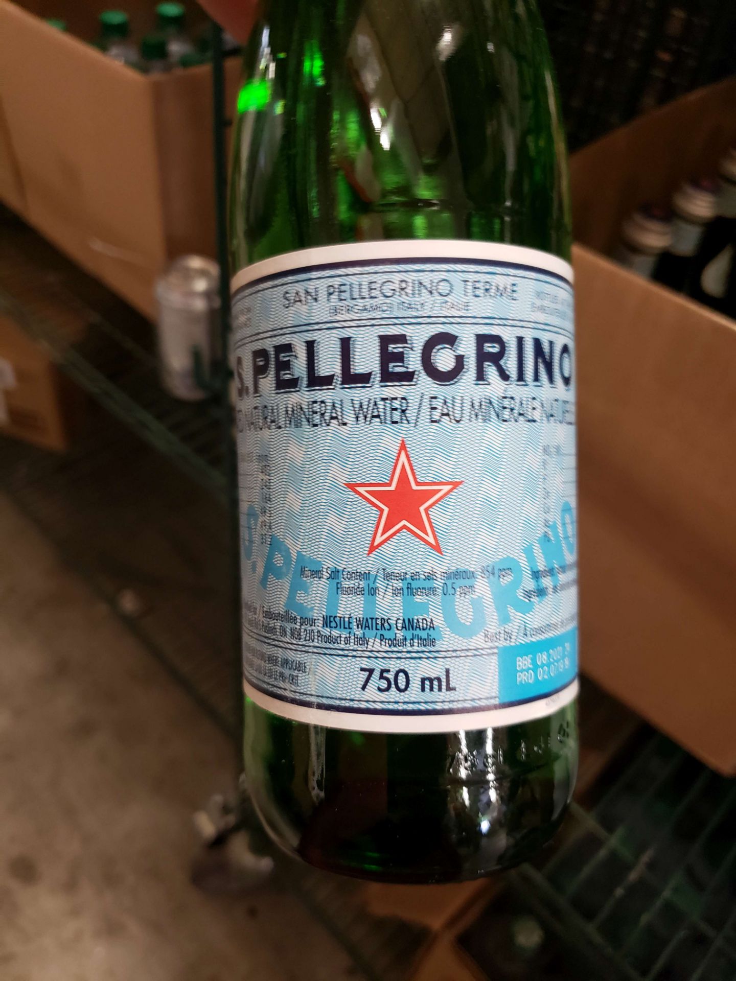 San Pellegrino Water - 11 x 750 ml Bottles