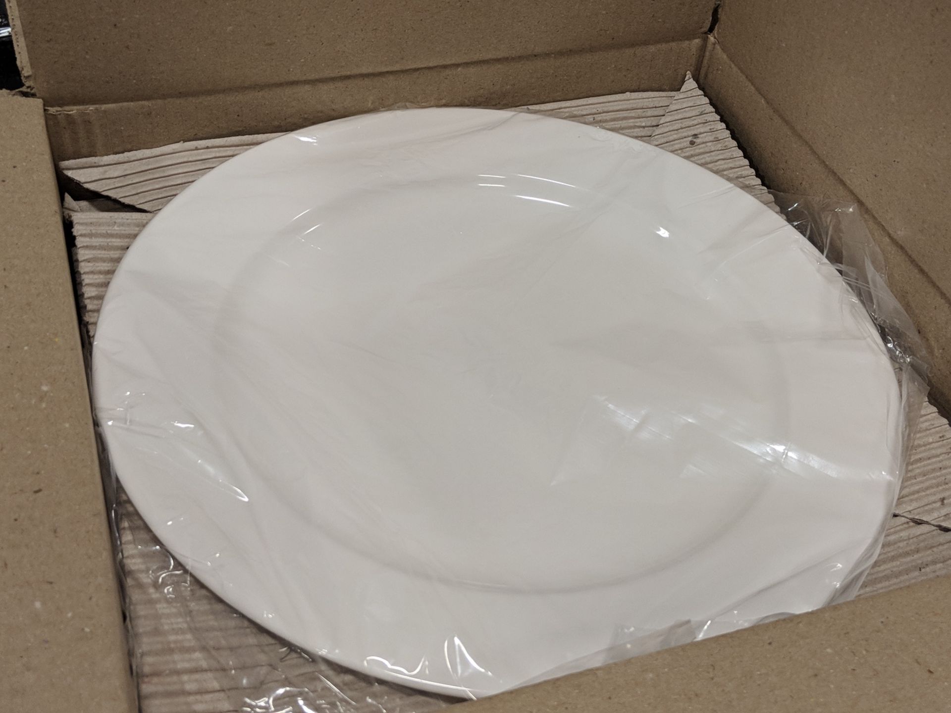 11-7/8" Infinity Service Plates - Lot of 12 (1 Case), Arcoroc R1001 - Image 3 of 6