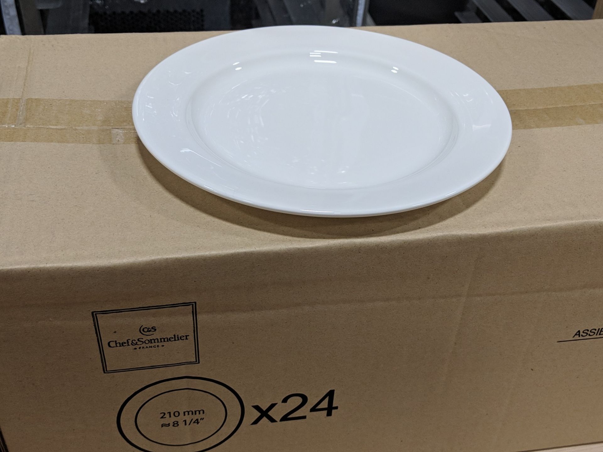 8-1/4" Infinity Salad/Dessert Plates - Lot of 24 (1 Case), Arcoroc R1004 - Image 2 of 2