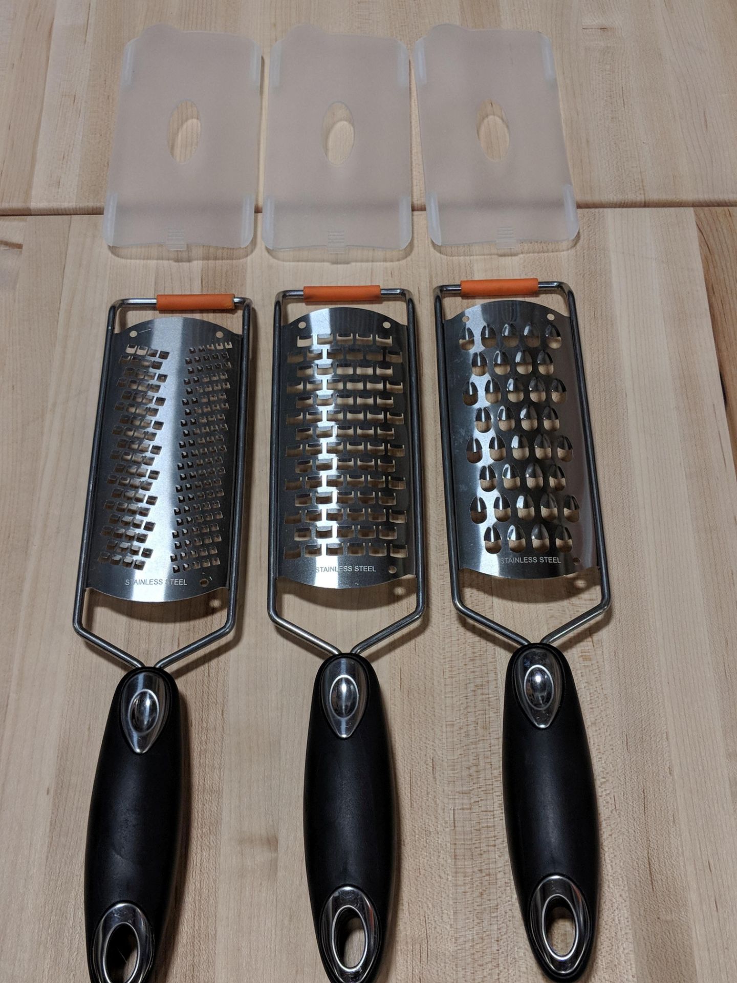 Fine, Coarse, Extra Coarse Graters - Set of 3 - Image 2 of 3