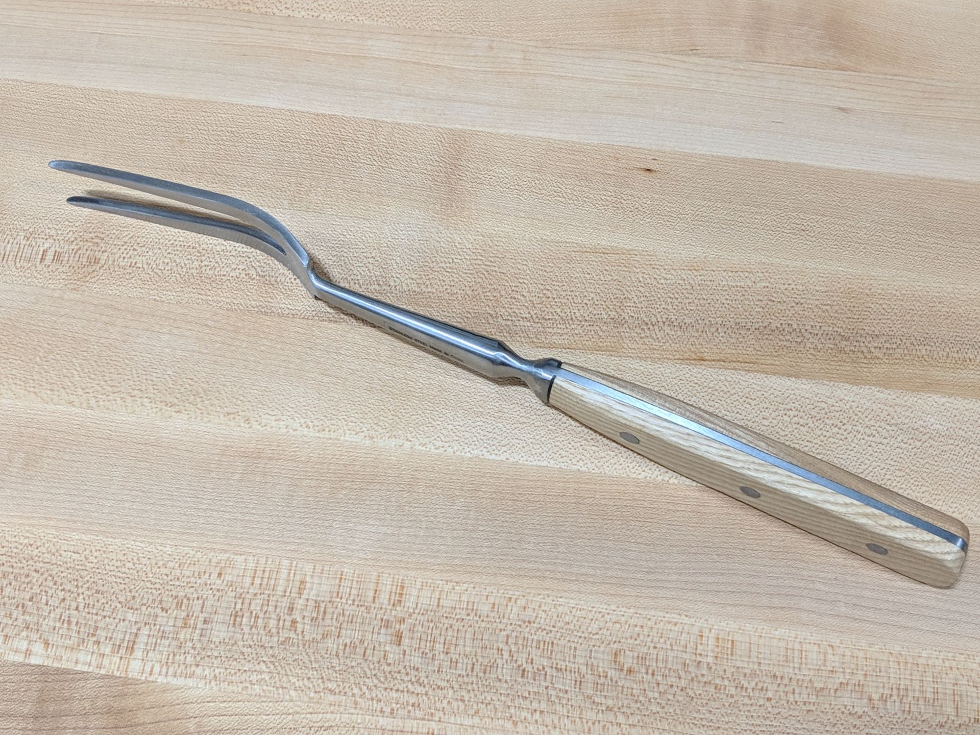 14" Heavy Duty Stainless Forged Cook's Fork, Johnson-Rose 20555 - Image 2 of 3