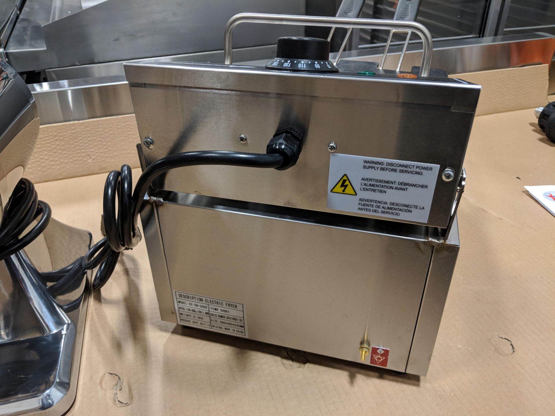 6L Countertop Single Electric Fryer - Image 2 of 3