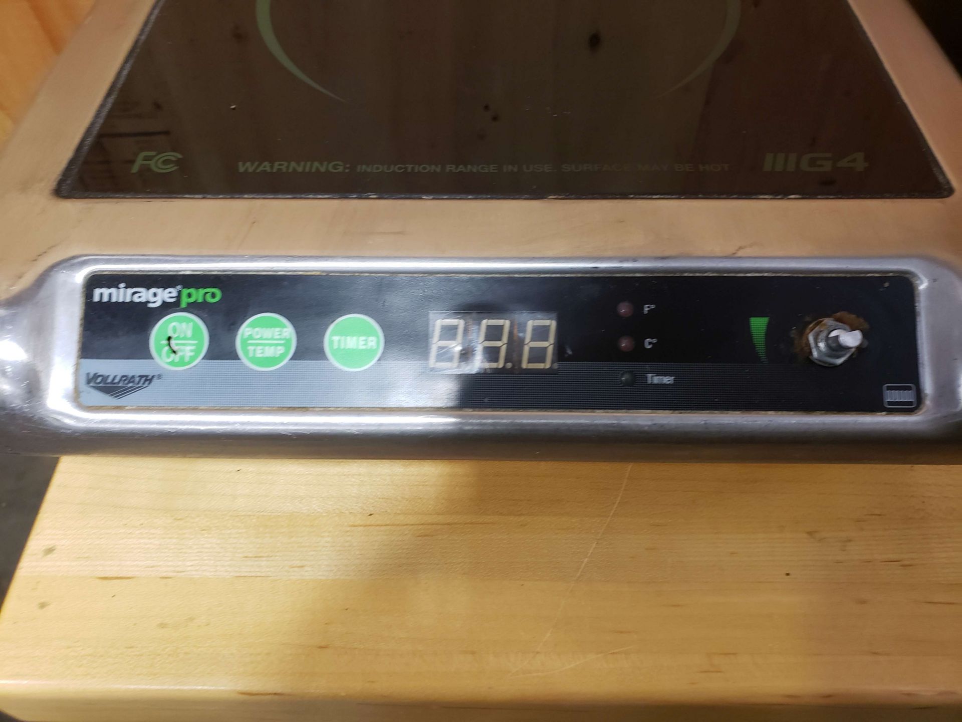 Needs Control - Vollrath Mirage Pro Induction Cooker - Model 59510P - Image 2 of 4