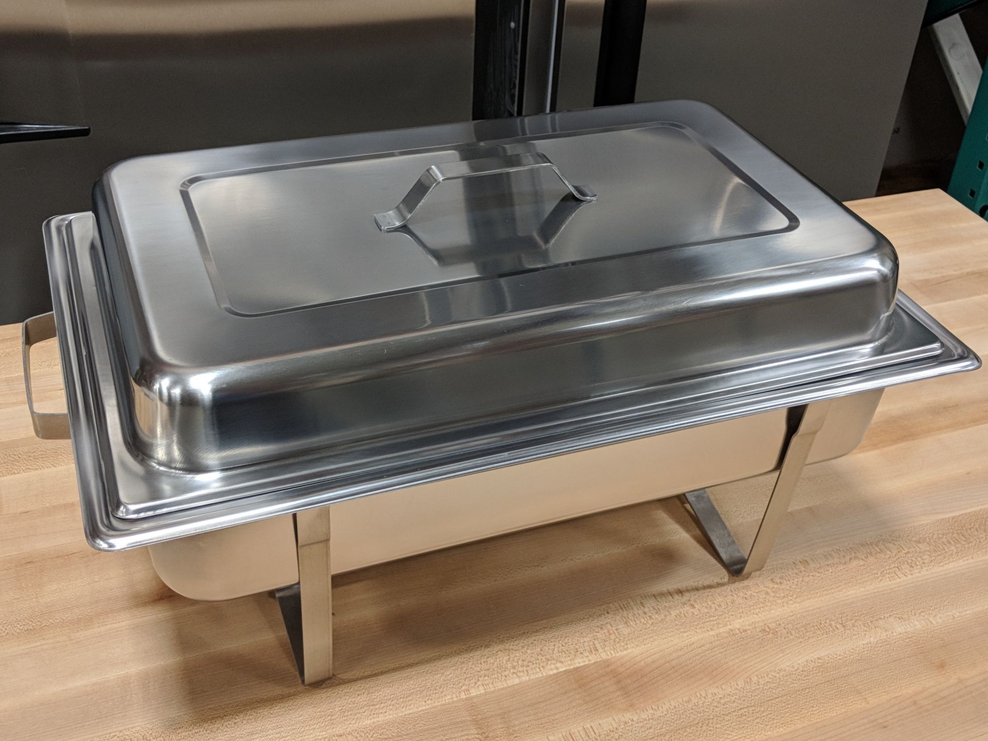 Full Size Chafer - Frame, Fuel Holder, Water Pan, 2.5" Insert and Lid, Update SCC-19 - Image 8 of 8