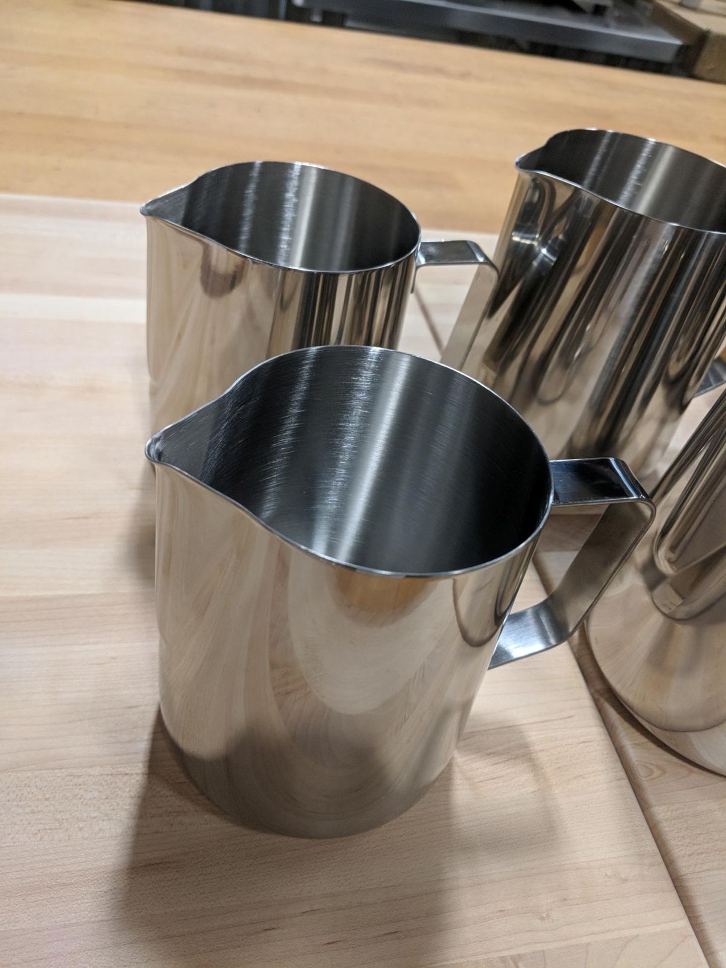 20oz/591ml Stainless Steel Frothing Pitchers - Lot of 2