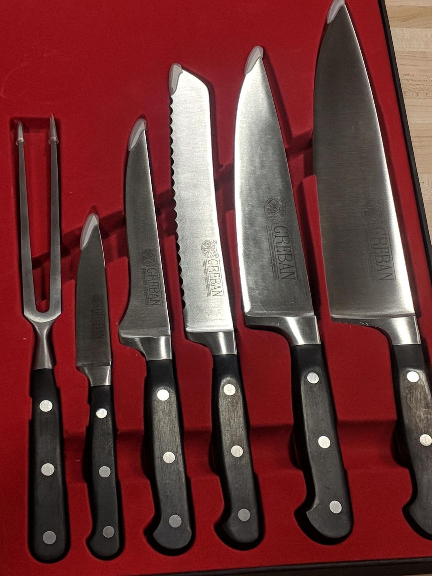 6 Piece Forged Premium Stainless Steel Knife Set - Image 5 of 5