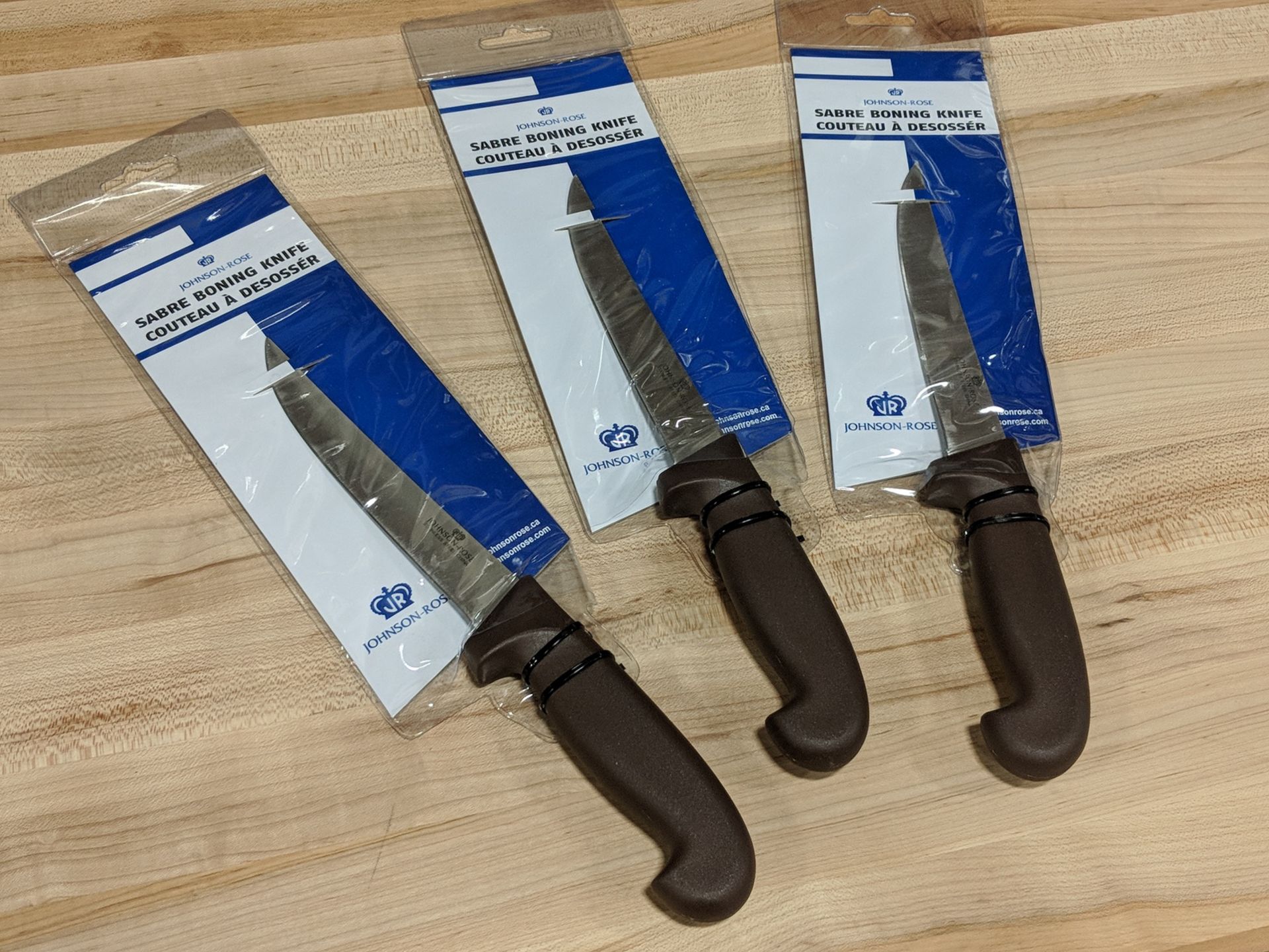 6" Boning Knives, Johnson-Rose 25123 - Lot of 3 - Image 4 of 4