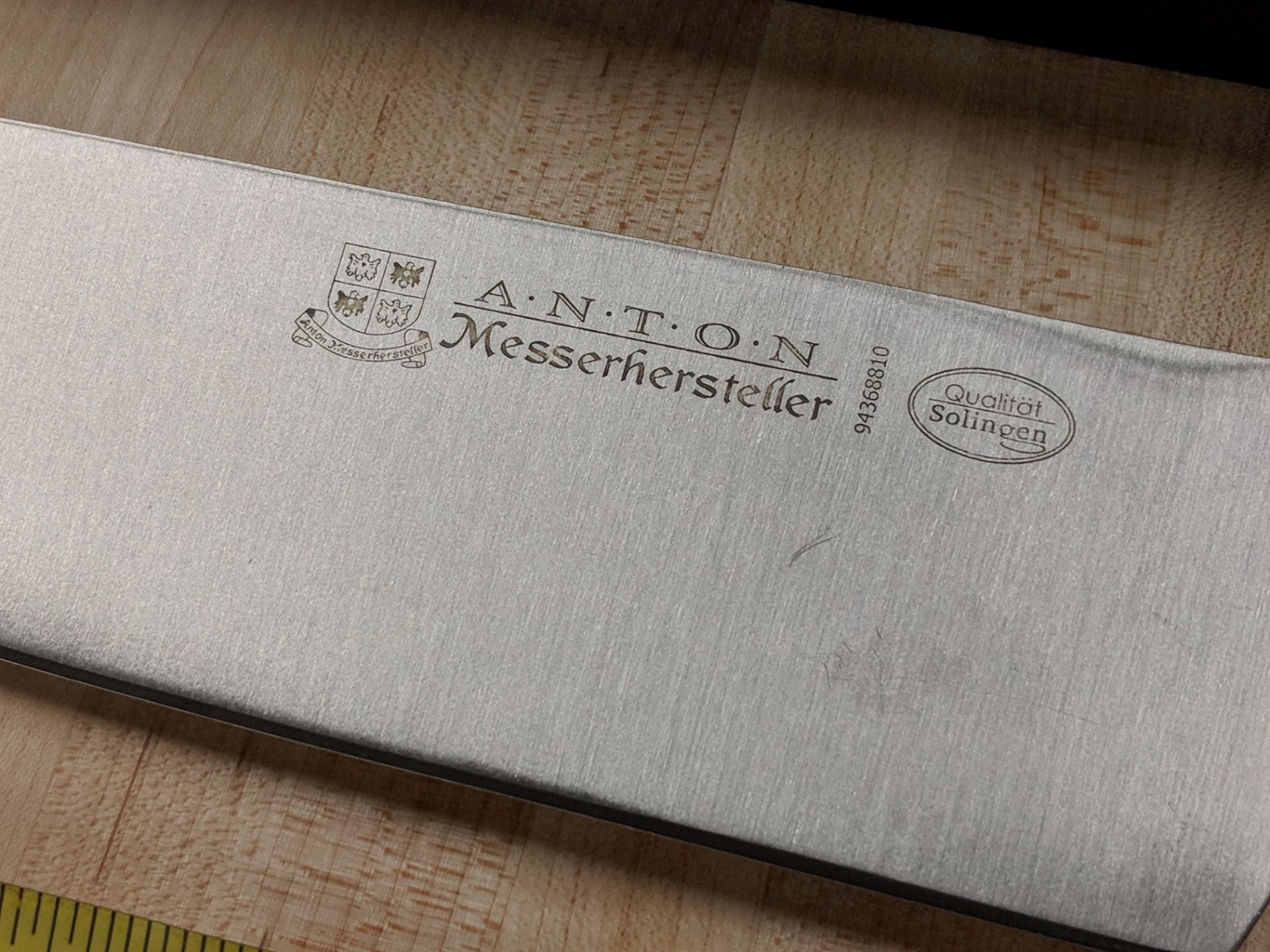 10” Premium Anton Medium Forged Cook's Knife - Image 3 of 3