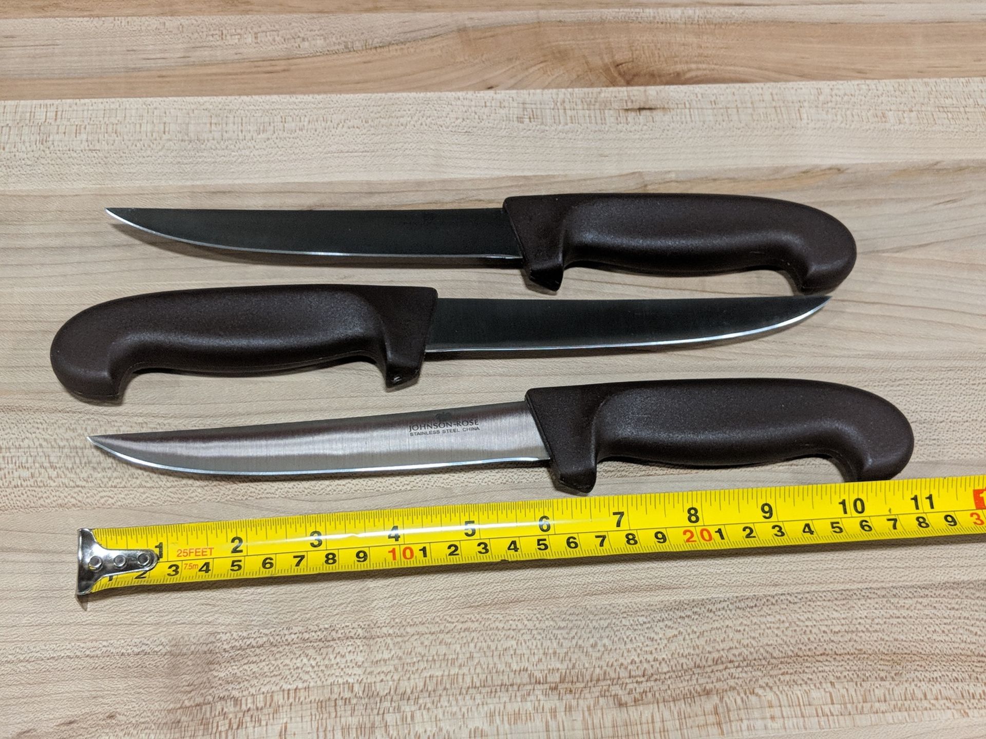 6" Boning Knives, Johnson-Rose 25123 - Lot of 3 - Image 2 of 4