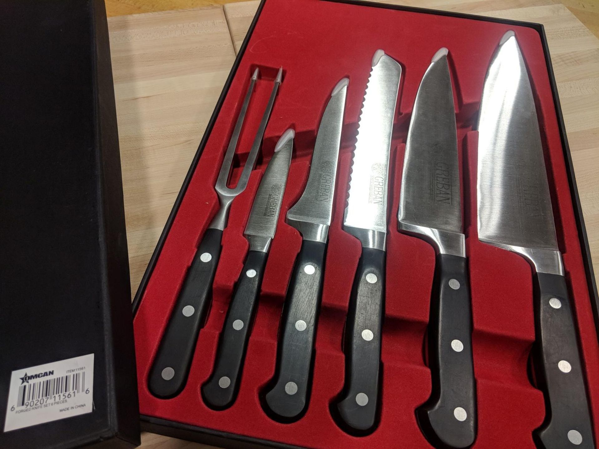 6 Piece Forged Premium Stainless Steel Knife Set