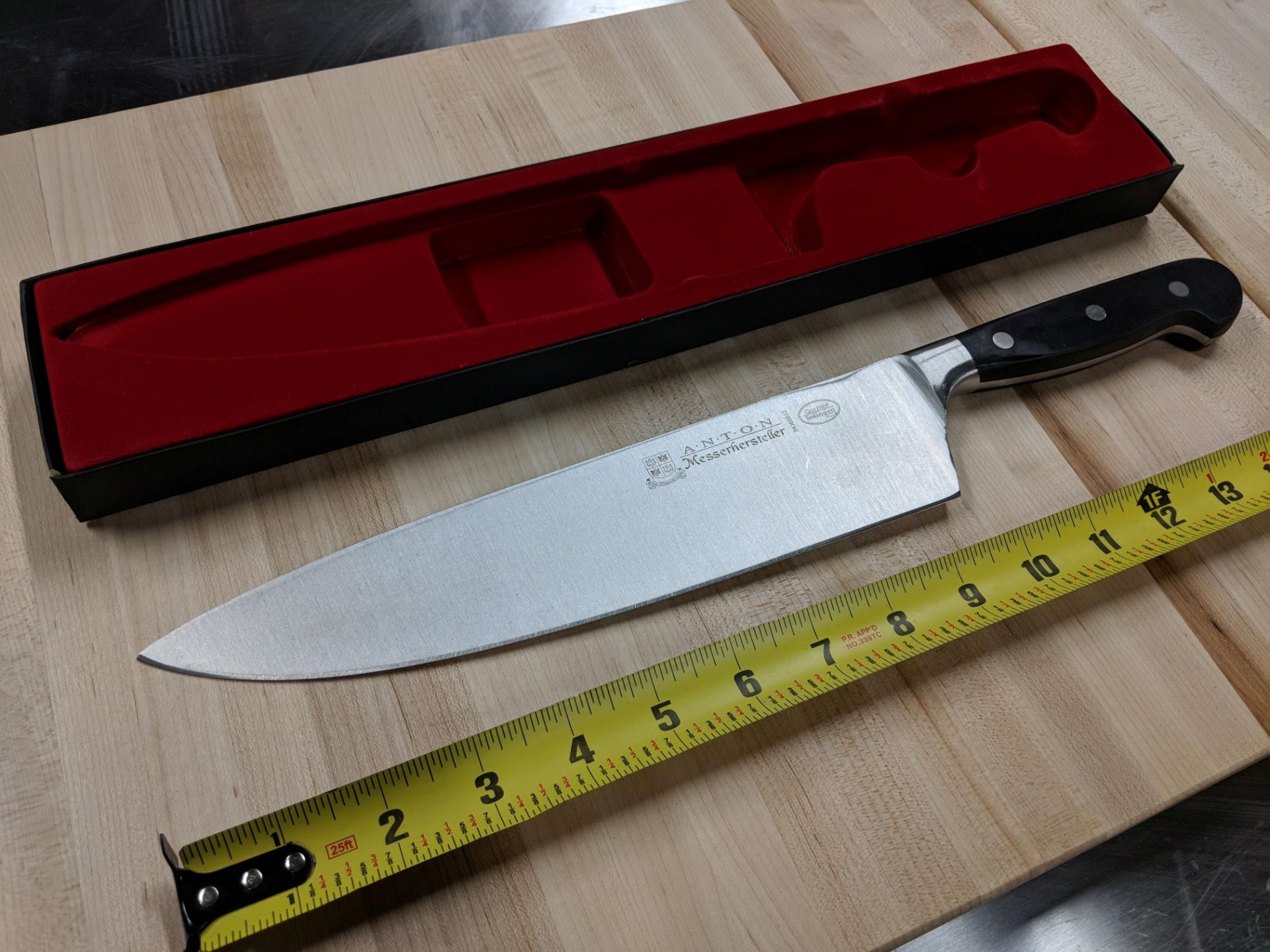 10” Premium Anton Medium Forged Cook's Knife