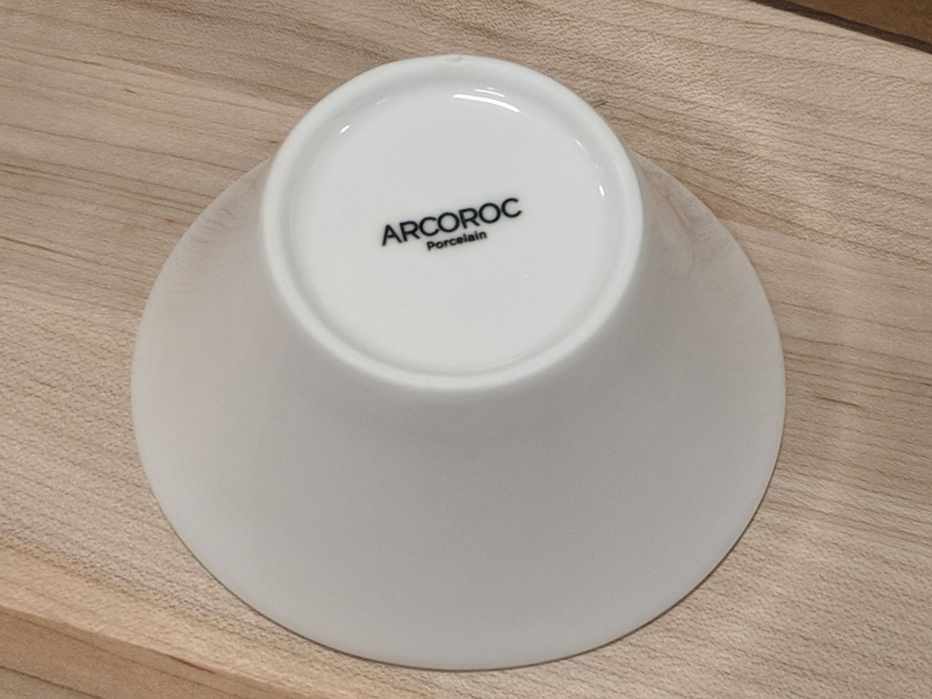 5oz/150ml White Porcleain Appetizer Ludico Bowls, Arcoroc R0741 - Lot of 24 (1 Case) - Image 2 of 6