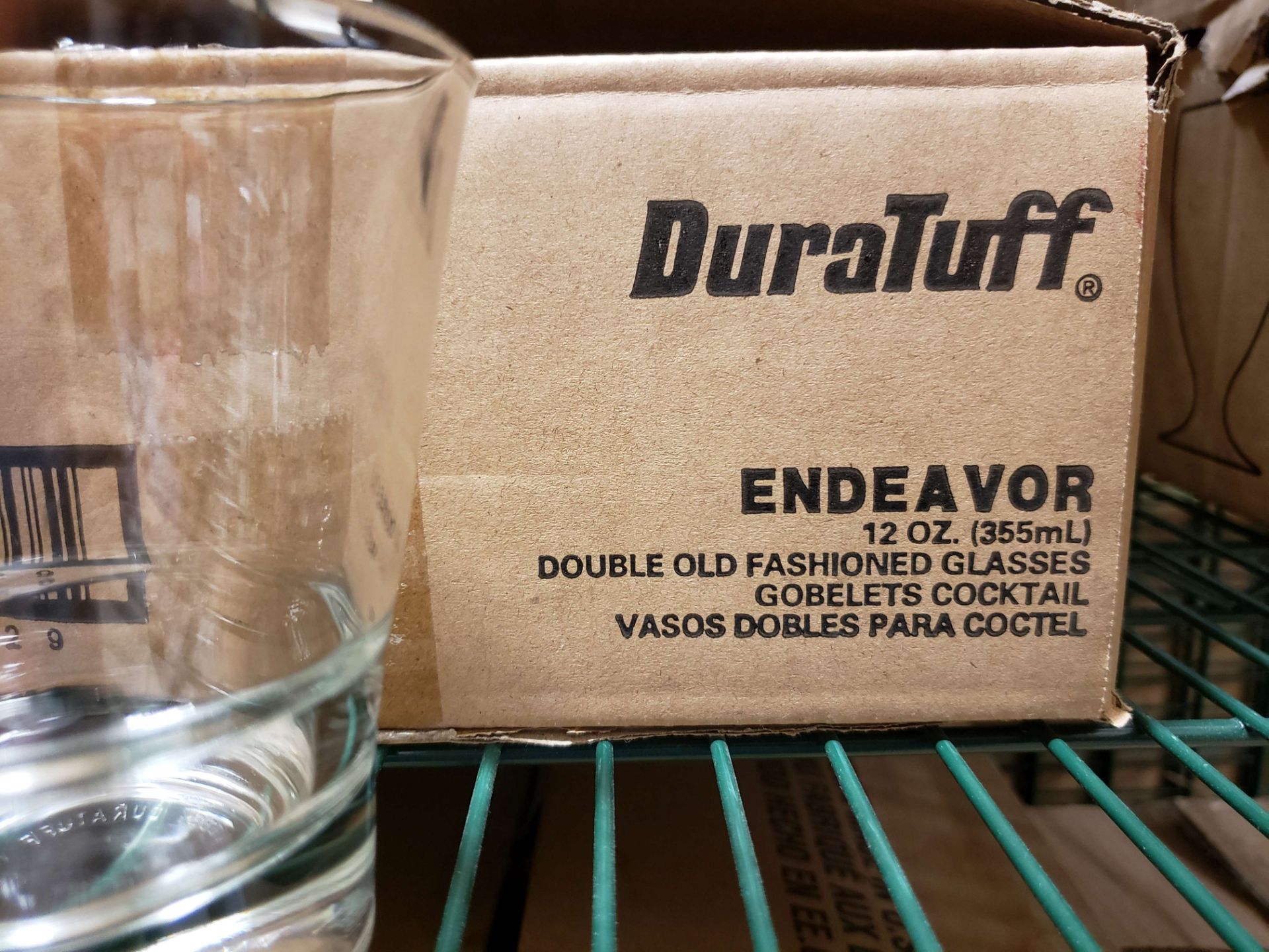 Libbey "Duratuff" Endeavor 12 oz Double Old Fashioned Glasses - Lot of 11 - Image 2 of 3