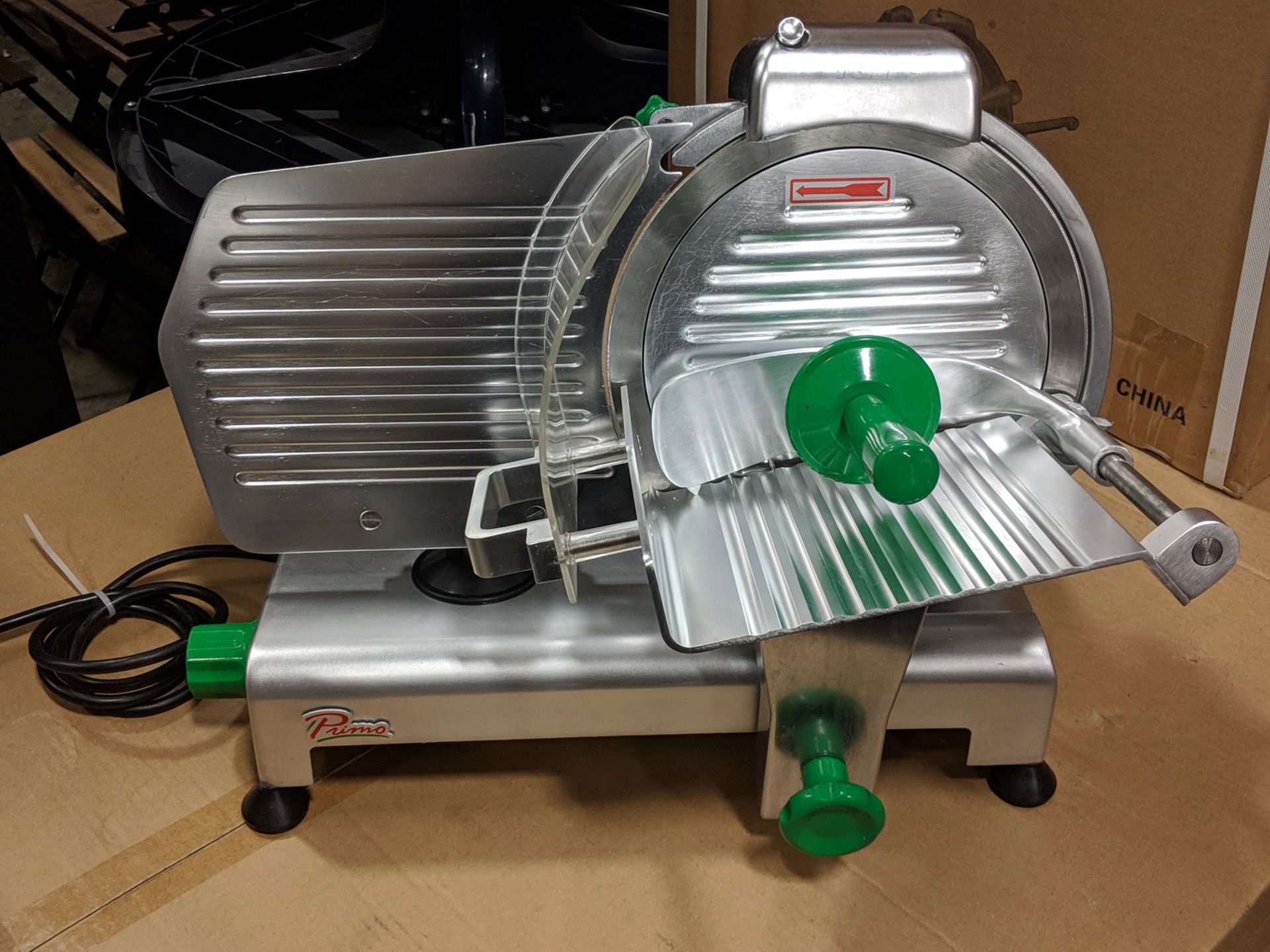 Primo PS-10 10" Manual Meat Slicer, 1/4 HP