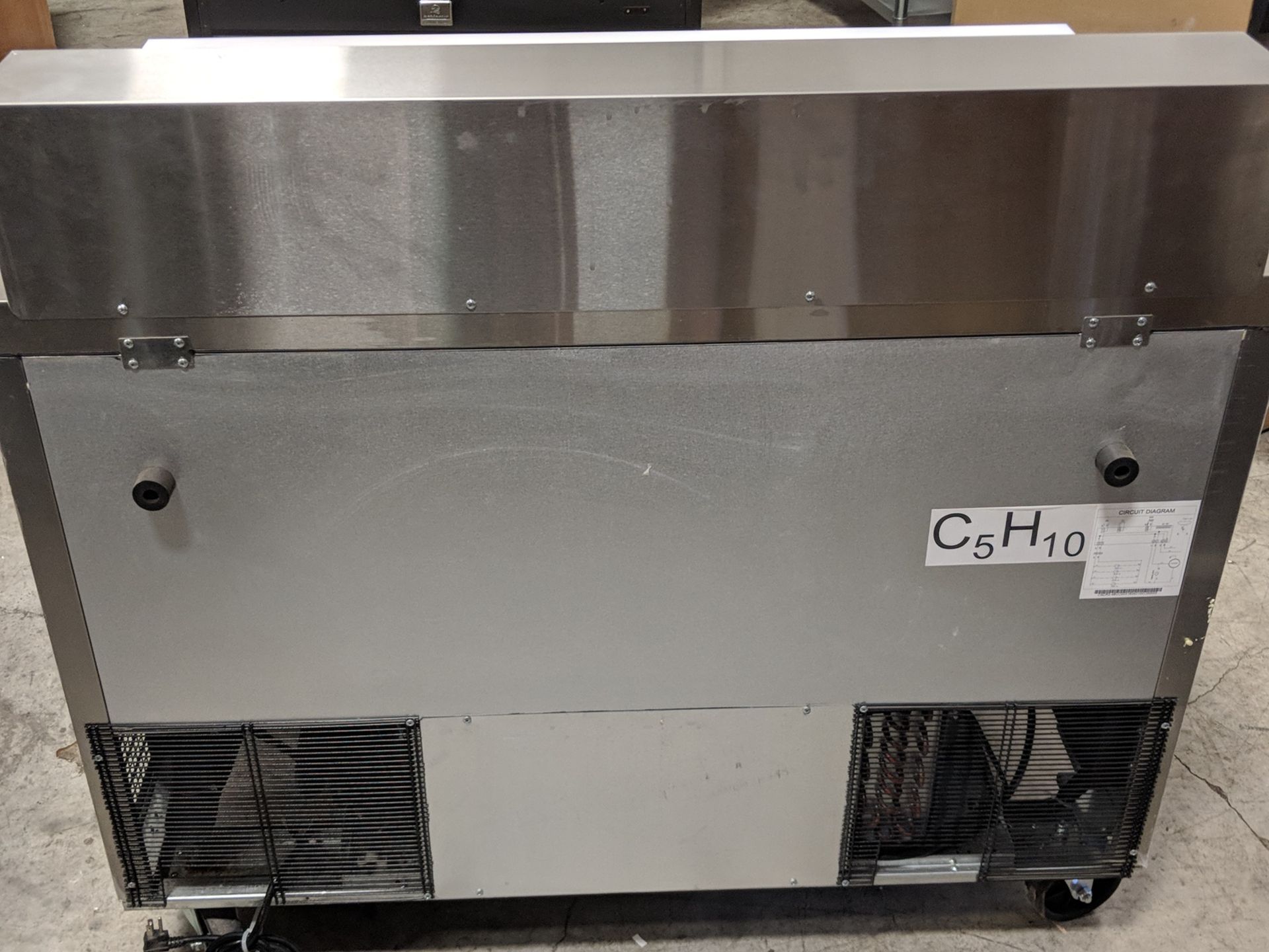 EFI 48" Refrigerated Sandwich Prep Table - Image 9 of 10