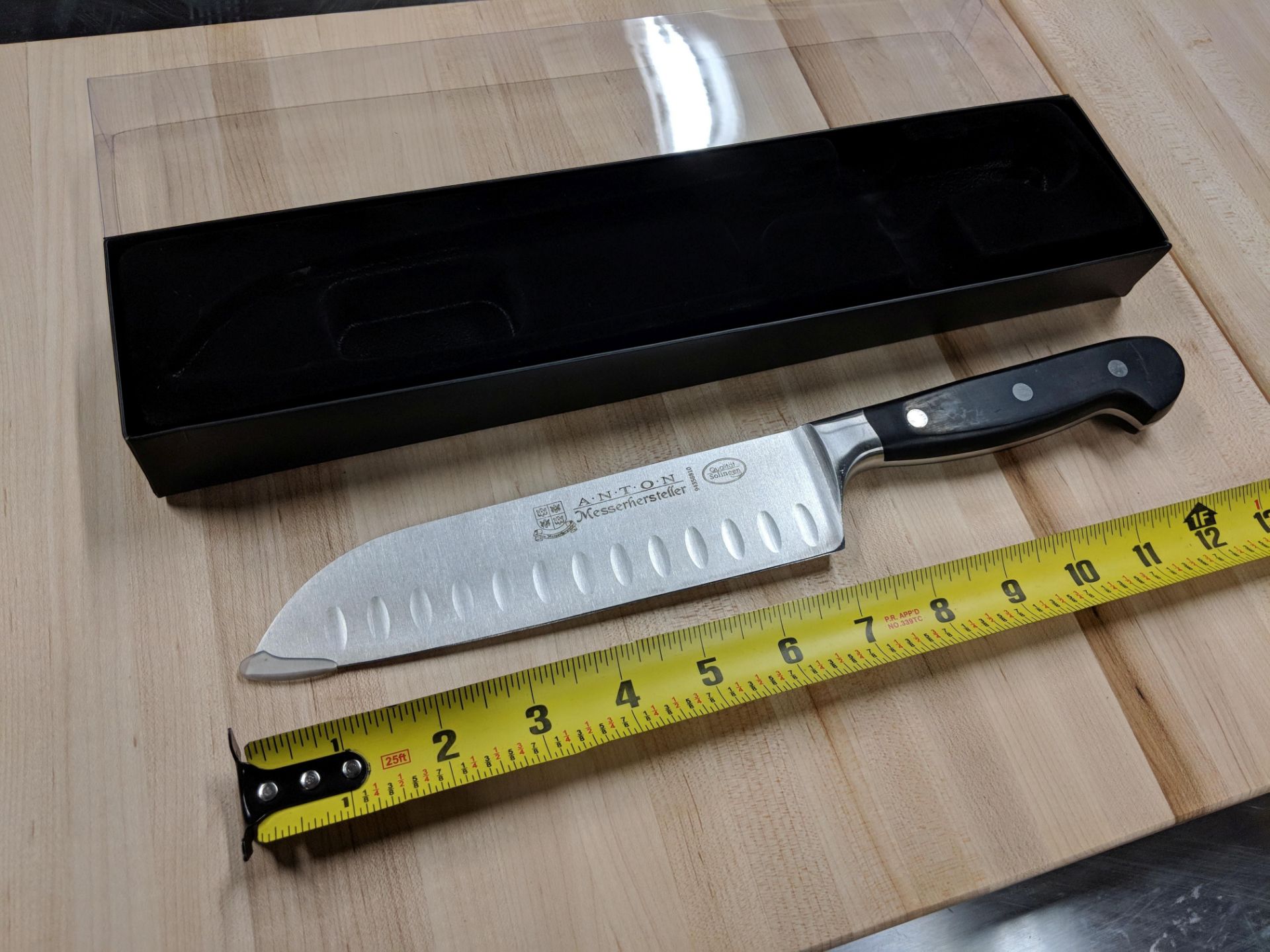 7" Santoku Knife w/Forged G-Edge Blade