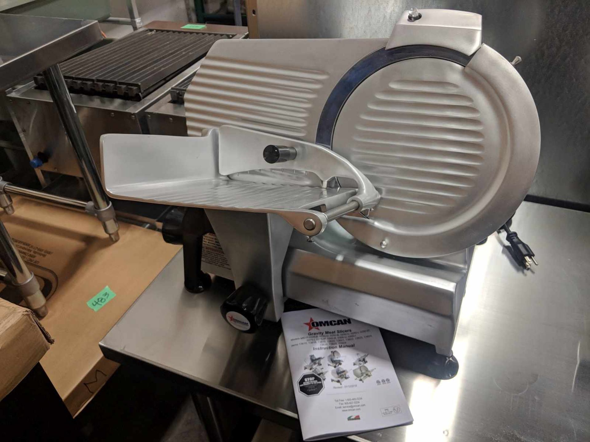 12" Omcan Italian Meat Slicer