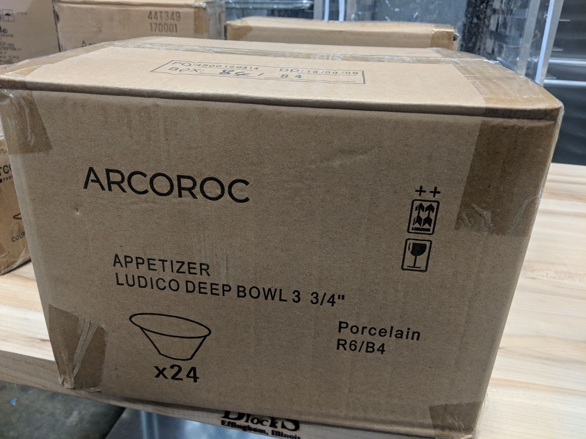 5oz/150ml White Porcleain Appetizer Ludico Bowls, Arcoroc R0741 - Lot of 24 (1 Case) - Image 6 of 6