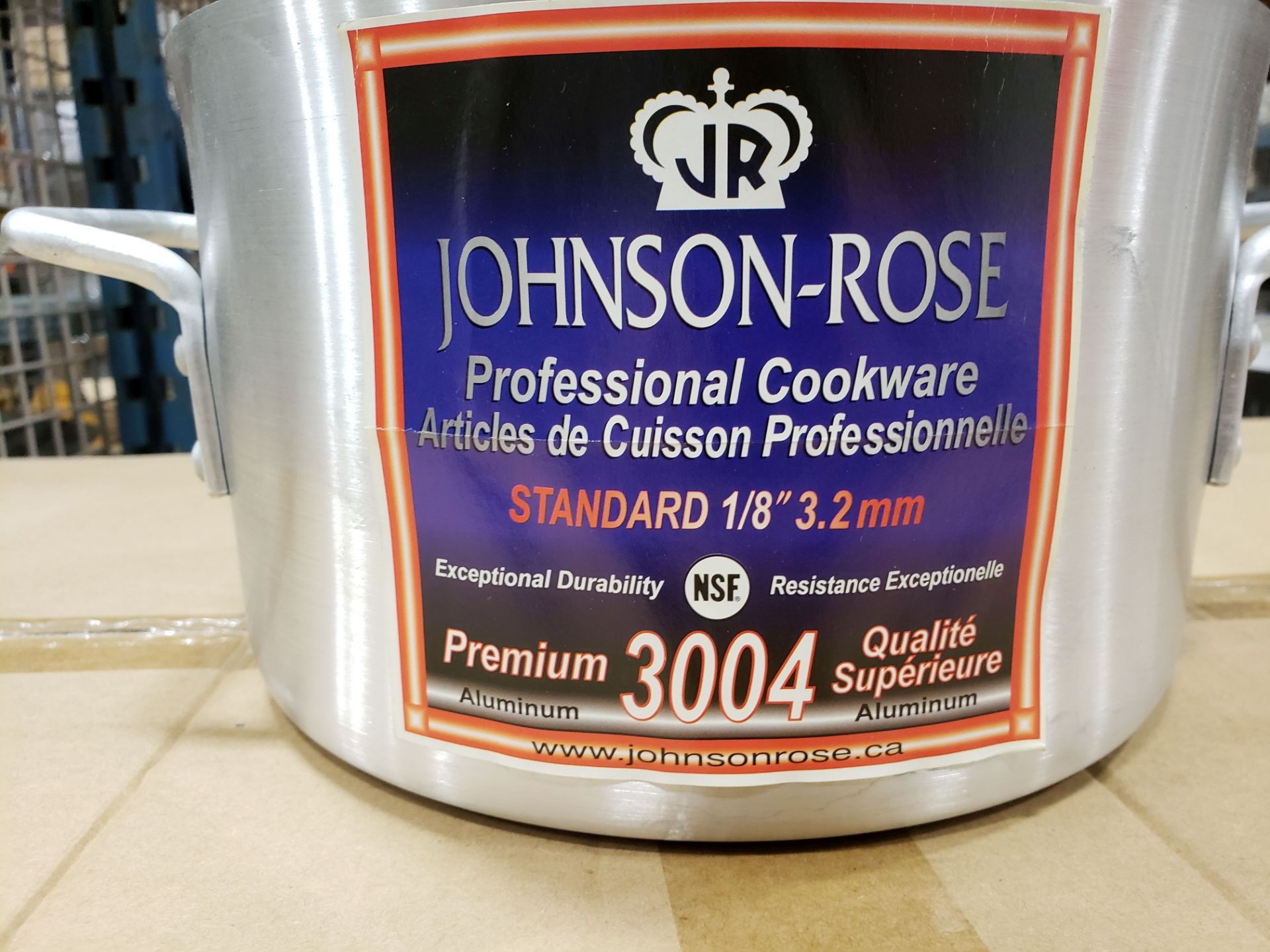 7qt Stock Pot, 8 Gauge 3004 Aluminum, Johnson-Rose 65107 - Image 2 of 3