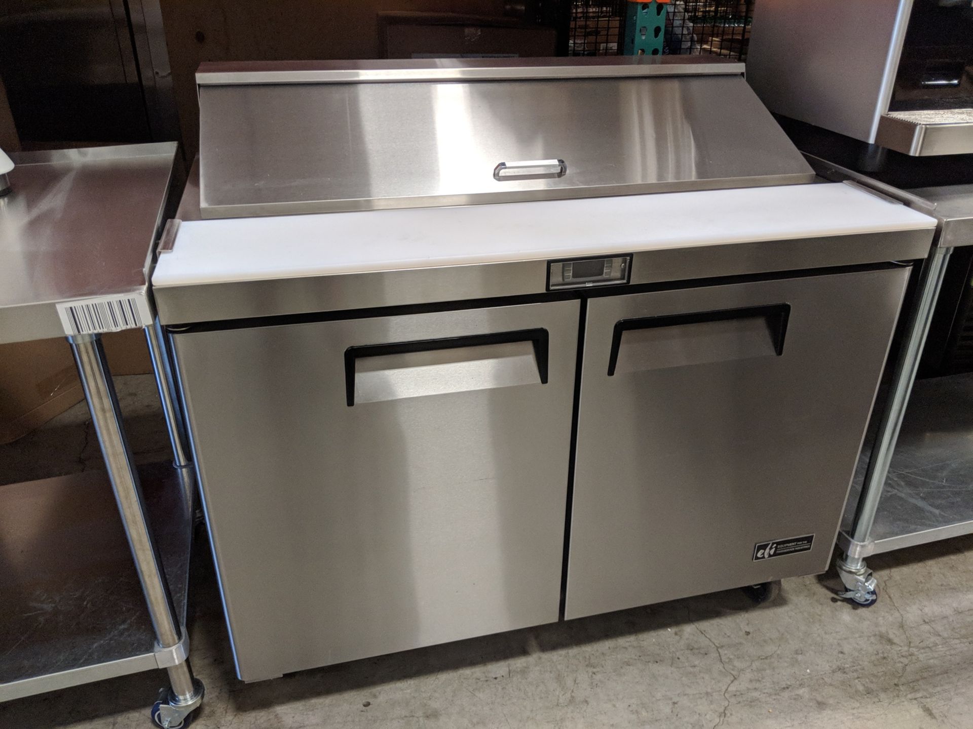 EFI 48" Refrigerated Sandwich Prep Table