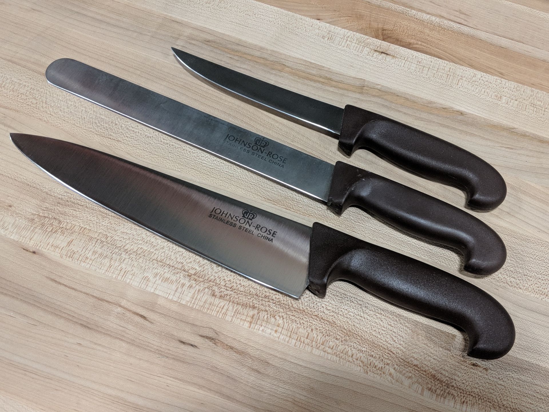 10" Chef Knife, 10" Slicing Knife, 6" Boning Knife - Set of 3 Knives - Image 2 of 4