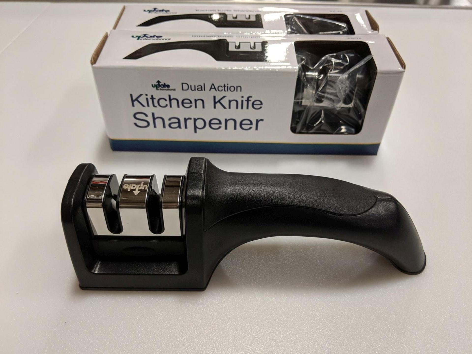 Dual Action Knife Sharpener