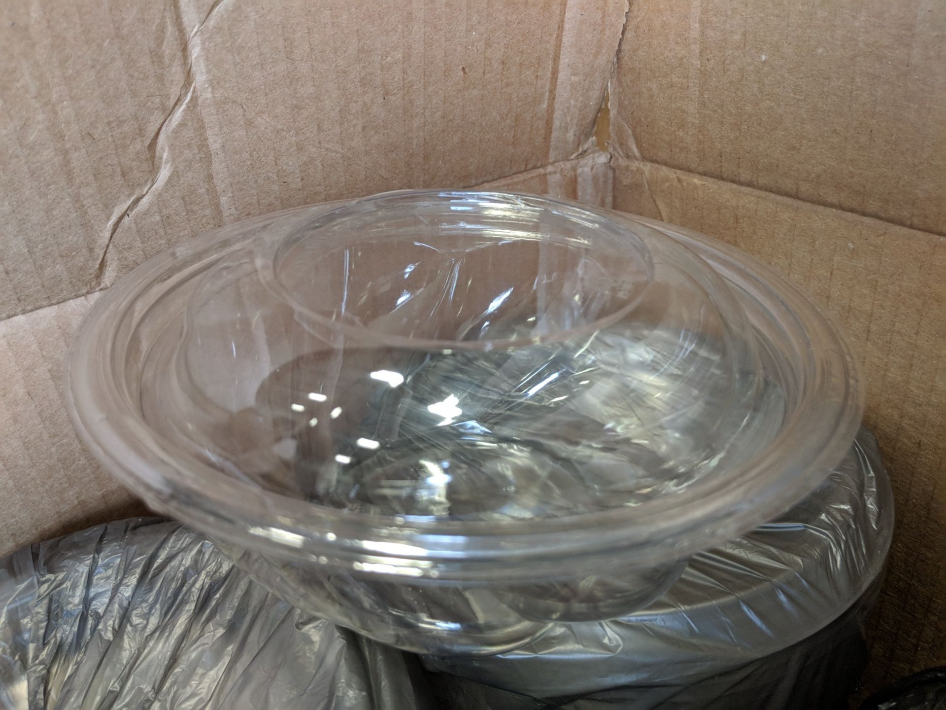 24oz/710ml, 7" Swirl Bowls with Lids, Pactic 724PSSL - Lot of 150 (300 Pieces) - Image 2 of 2