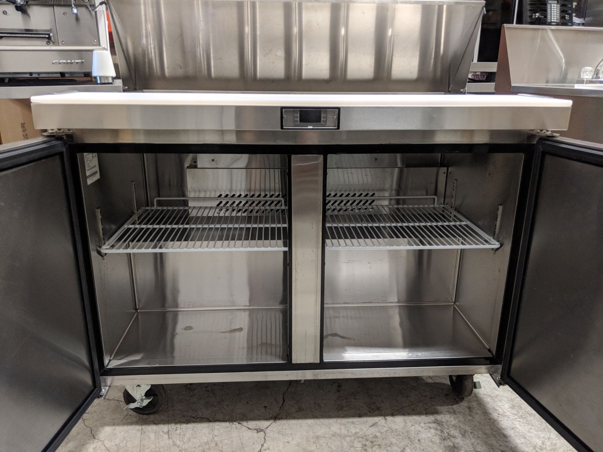 EFI 48" Refrigerated Sandwich Prep Table - Image 8 of 10