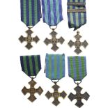 Lot of 10. The "Commemorative Cross of the 1916-1918 War", 1918