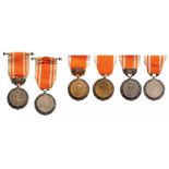 Lot of 3 Social Foresight Honor Medals