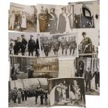 Group of 28 Press Photos, of King Carol II and Mihai of Romania