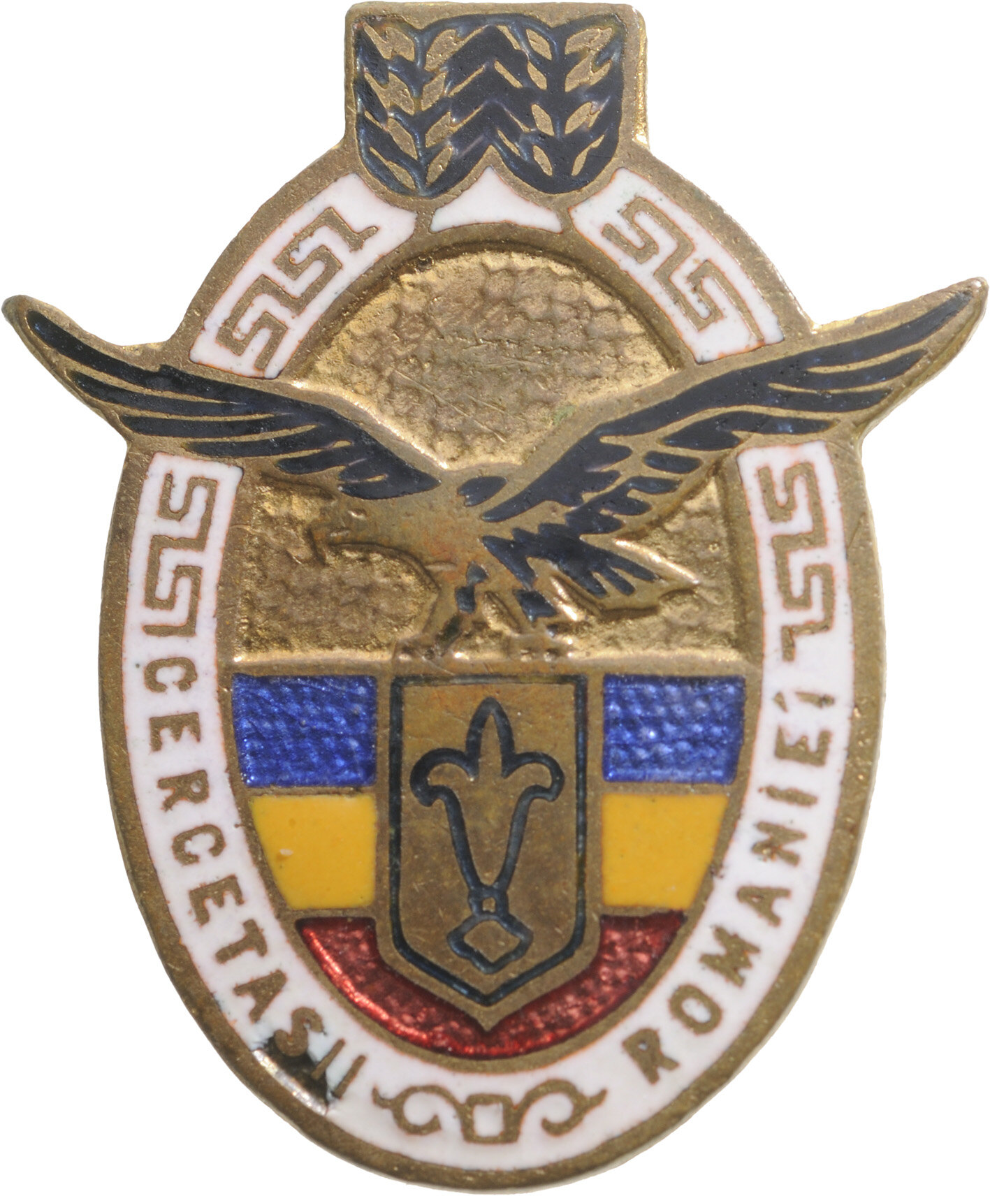 Association of the Romanian Scouts Badge, Miniature, 1928