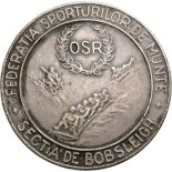 "Romanian Sports Organization" (OSR) Badge, Wintersports Federation, Bobsleigh Section