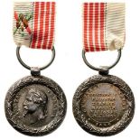 Italy Campaign Medal, unsigned, instituted in 1859