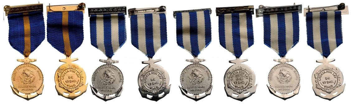 Lot of 4 Navy Military School Merit Badges