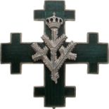 Badge of the 1st Mountain Riflemen Battalion - King Carol II