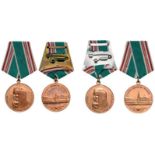 Lot of 2 Medal for the 800 th Anniversary of the Founding of Moscow, instituted in 1947